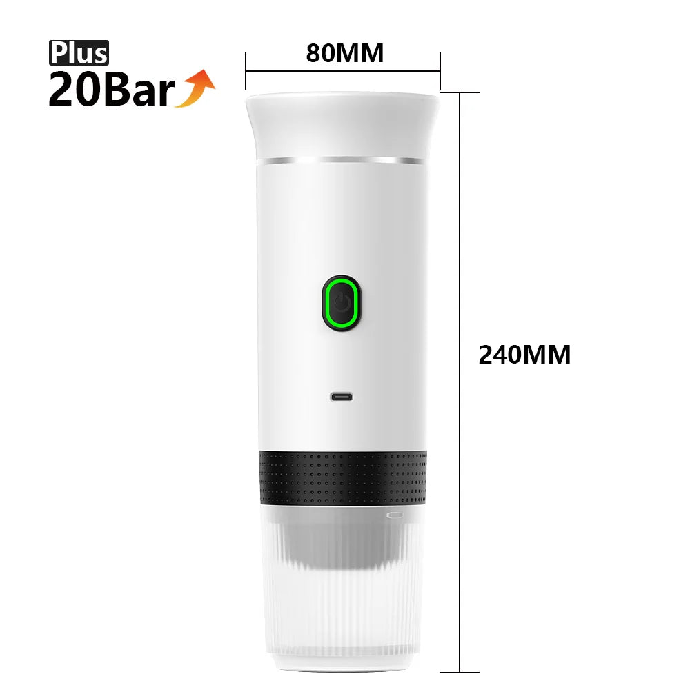Cafetière Expresso Portable 3en1