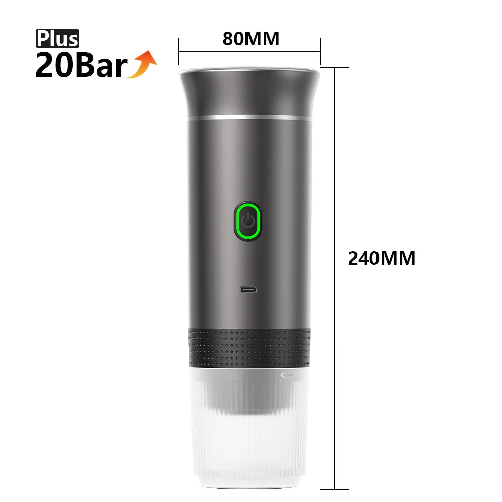 Cafetière Expresso Portable 3en1