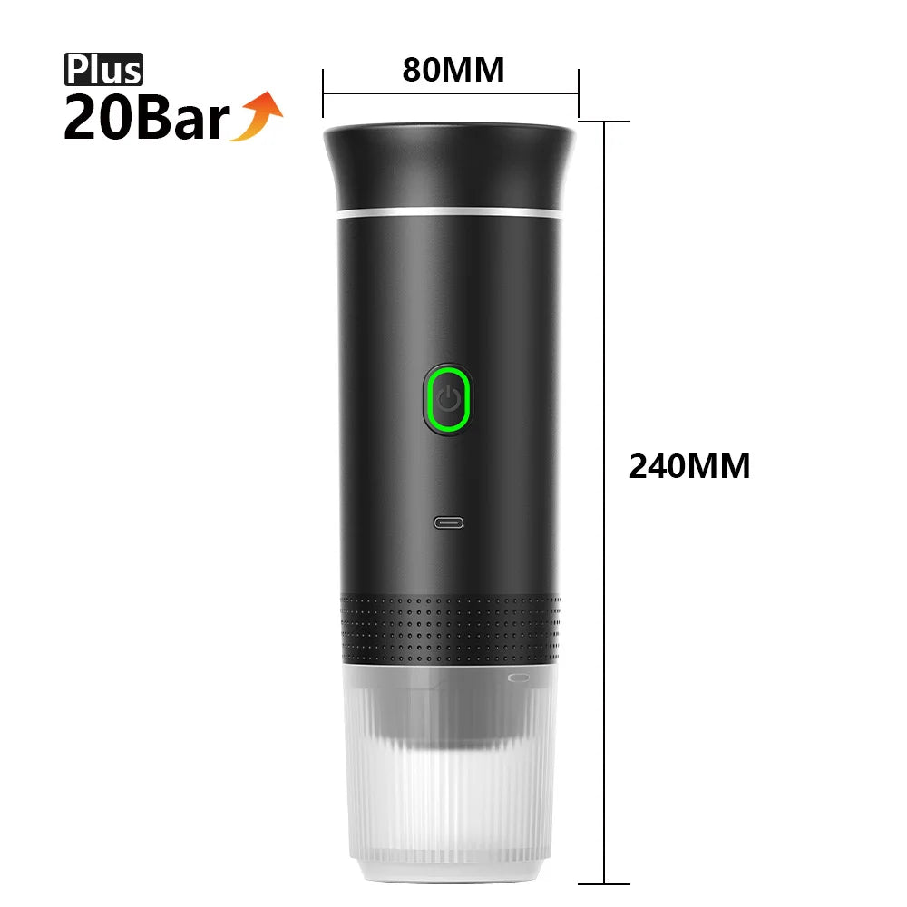Cafetière Expresso Portable 3en1